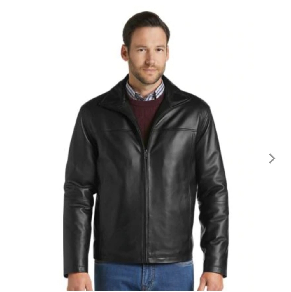 Jos. A Banks leather jacket